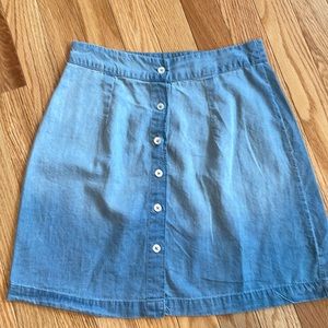Jean skirt